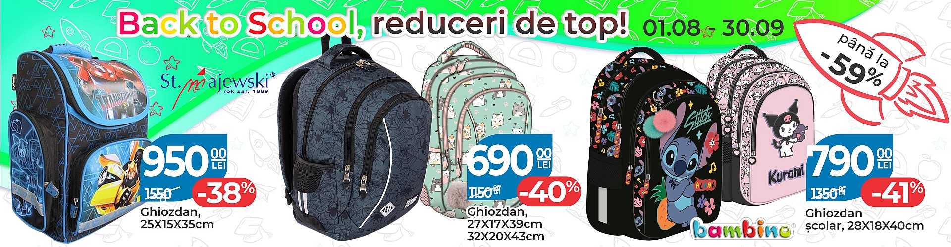 Promo back to school