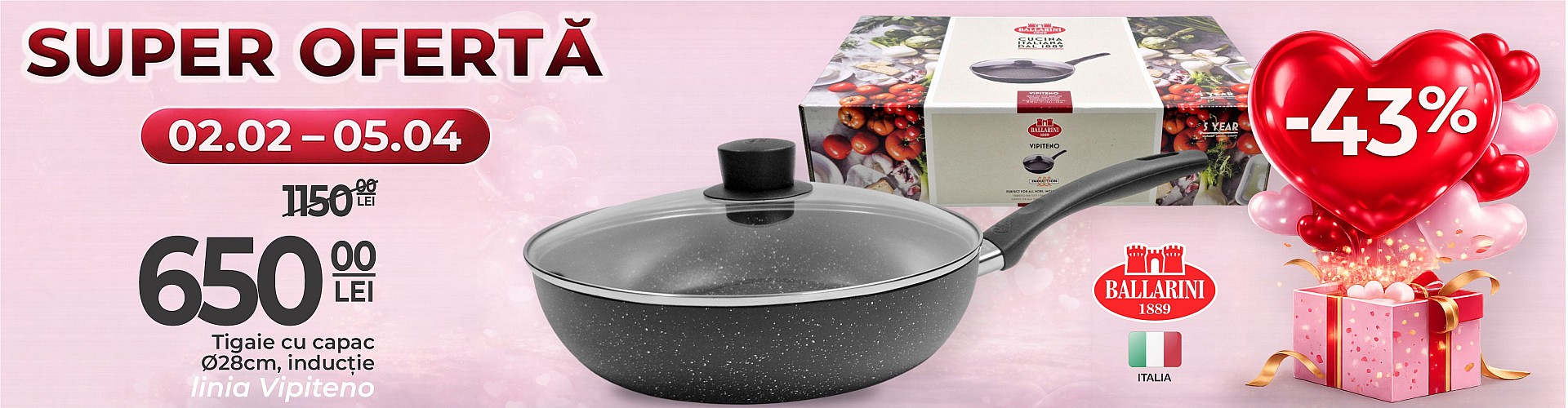 Promo februarie si aprilie