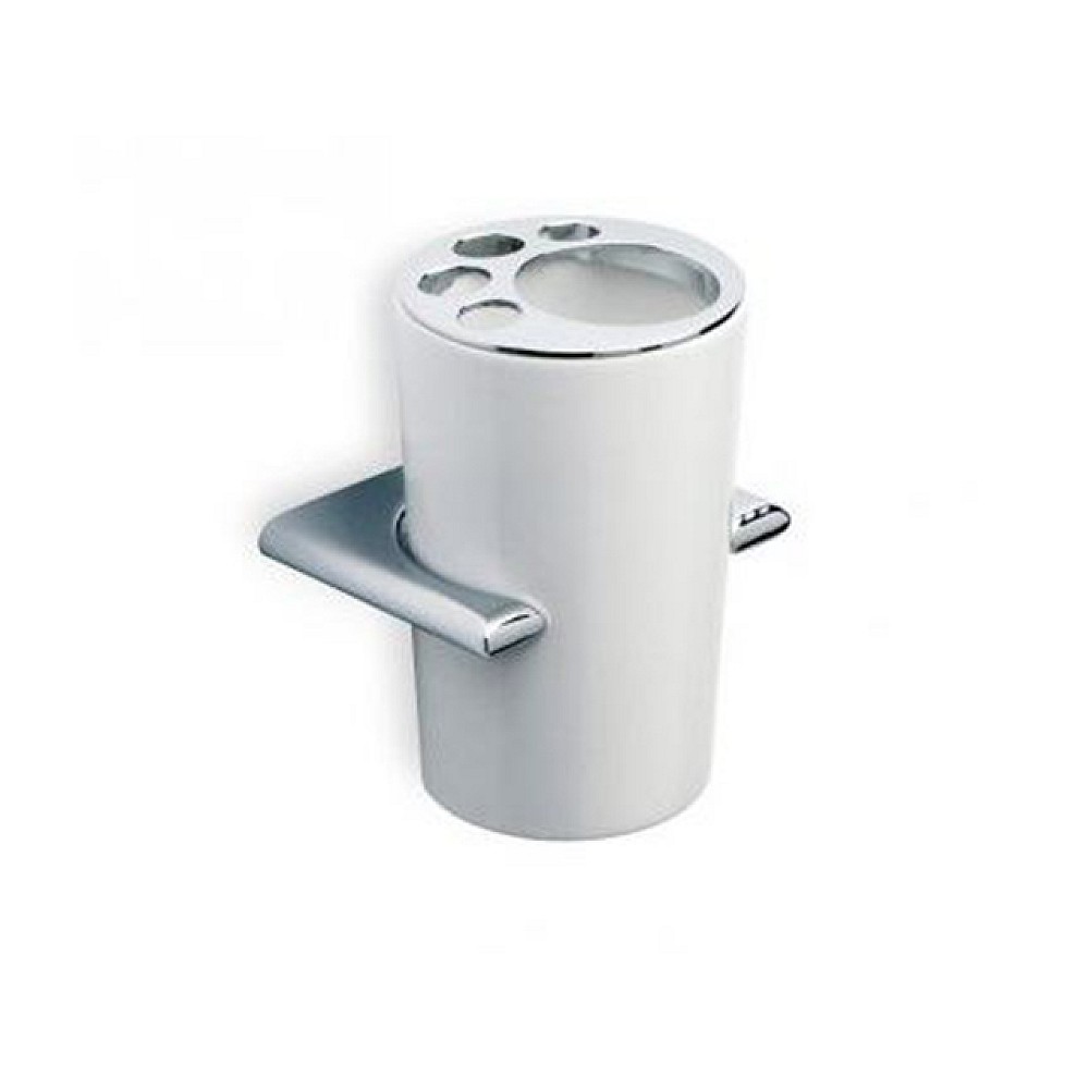 Pahar pentru periute de dinti încorporat de perete Tatay Ronda H4cm