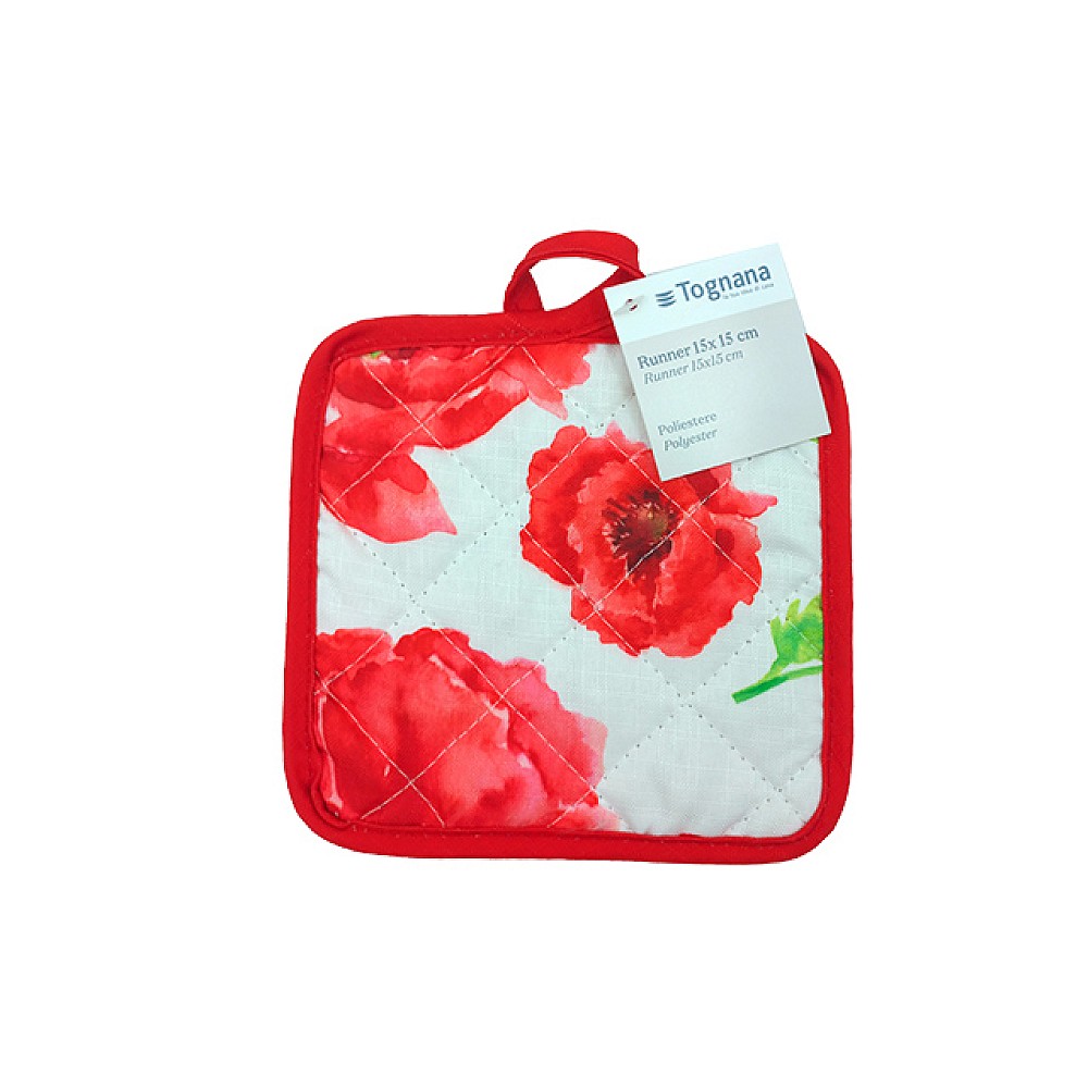 Suport termo Papavero 15X15cm, poliester