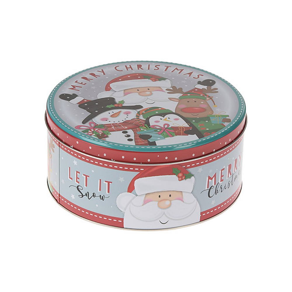 Cutie de Craciun D20cm, H9cm 