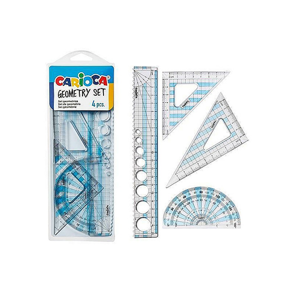 Set geometric Carioca 4buc