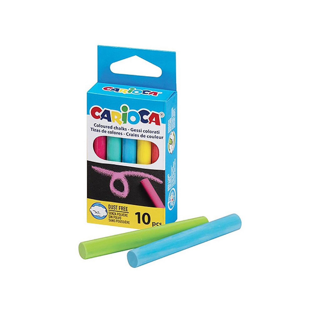 Set creta colorata Carioca 10buc