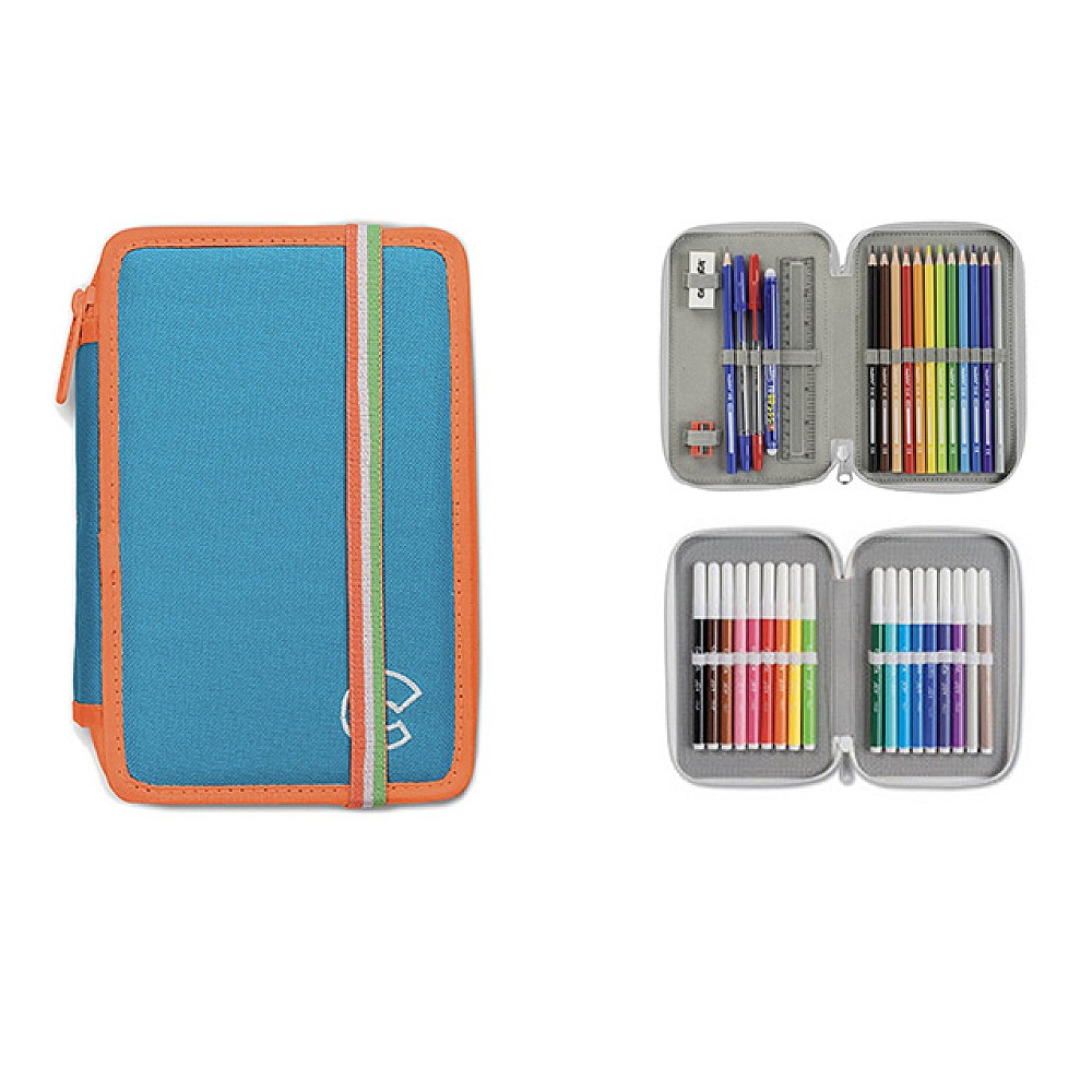 Penar Carioca Fluo 2zip  cu accesorii, textil