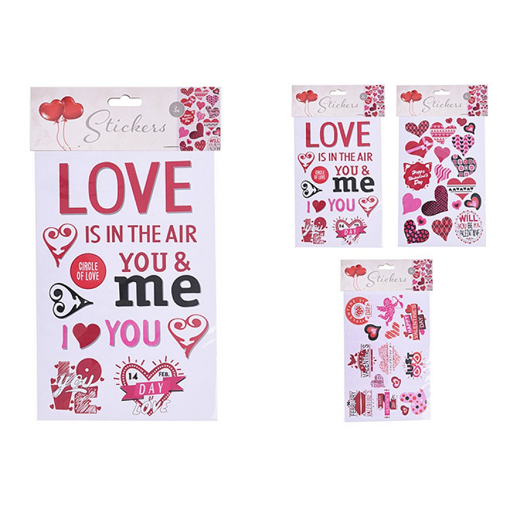 Set abtibilduri Love 20X14cm