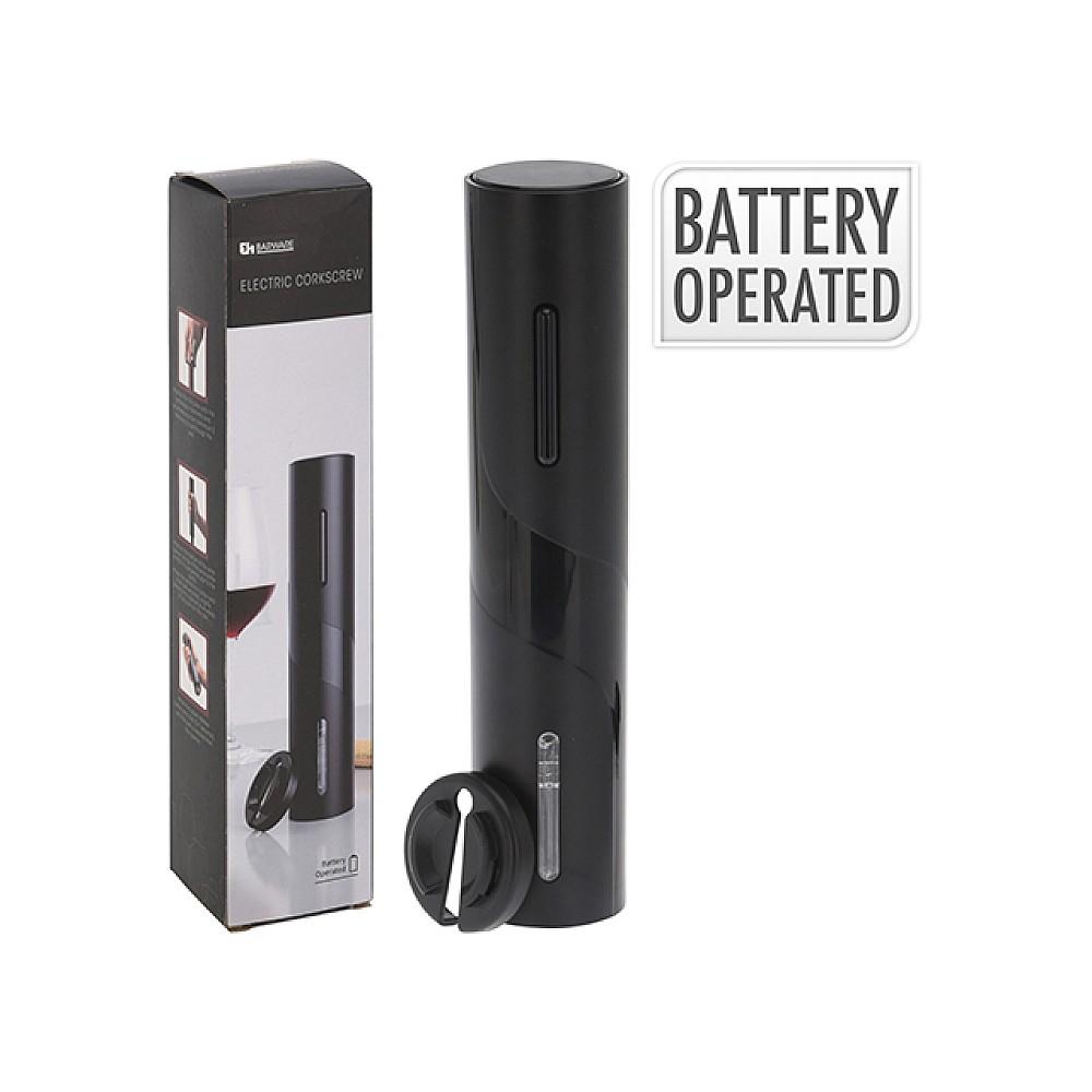 Tirbuson cu baterie EH 24.5cm, negru, metal