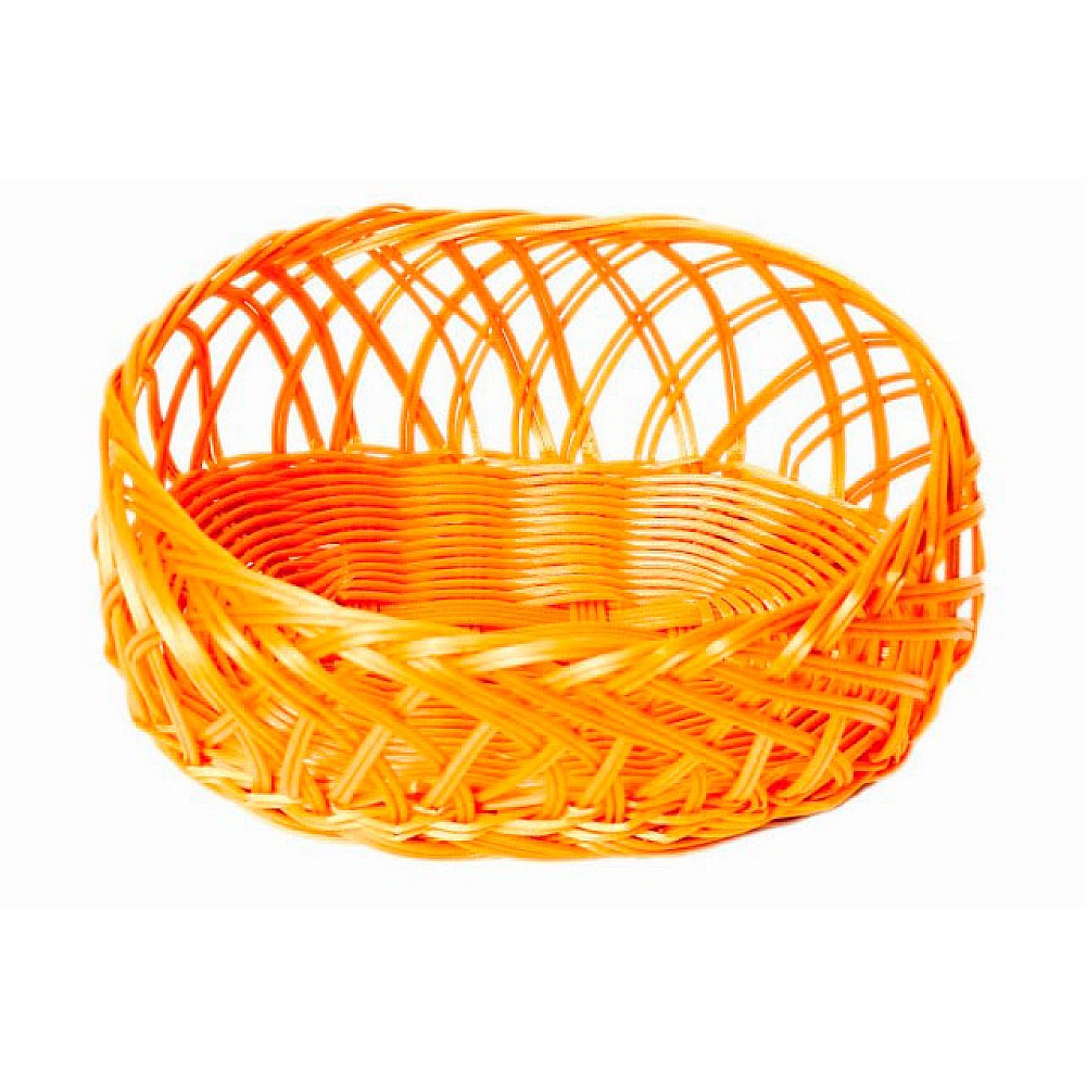 Cos pentru piine impletit oval mare