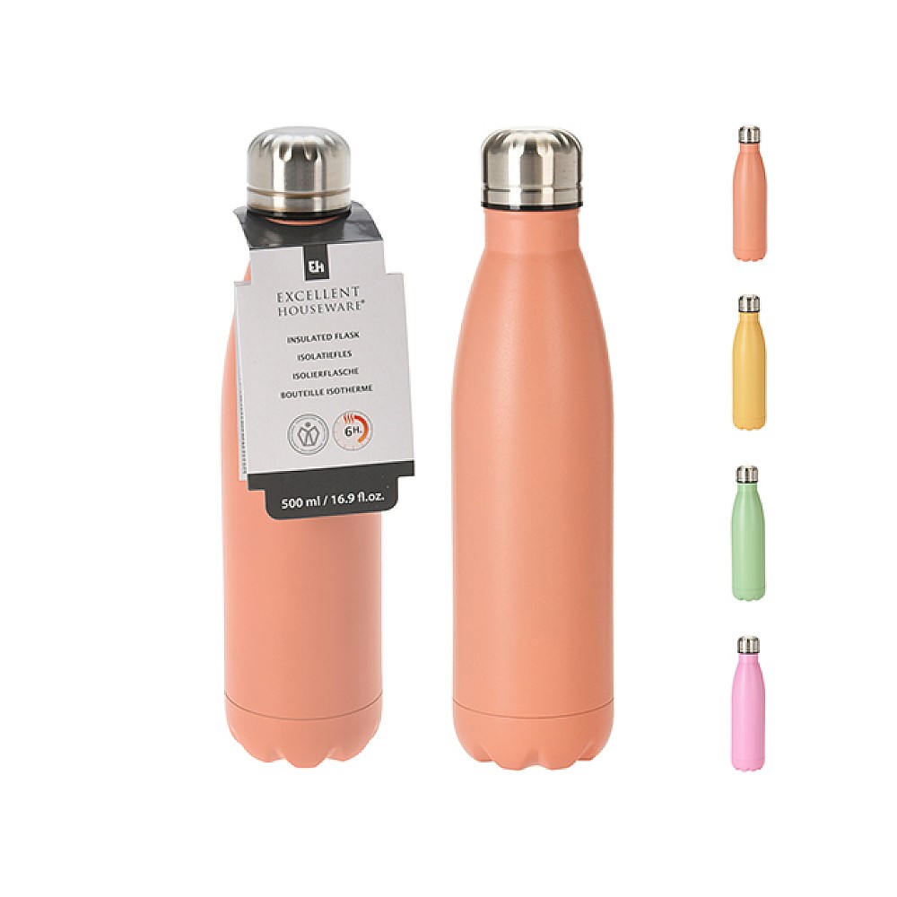 Termos EH 0.5l inox, 4 culori