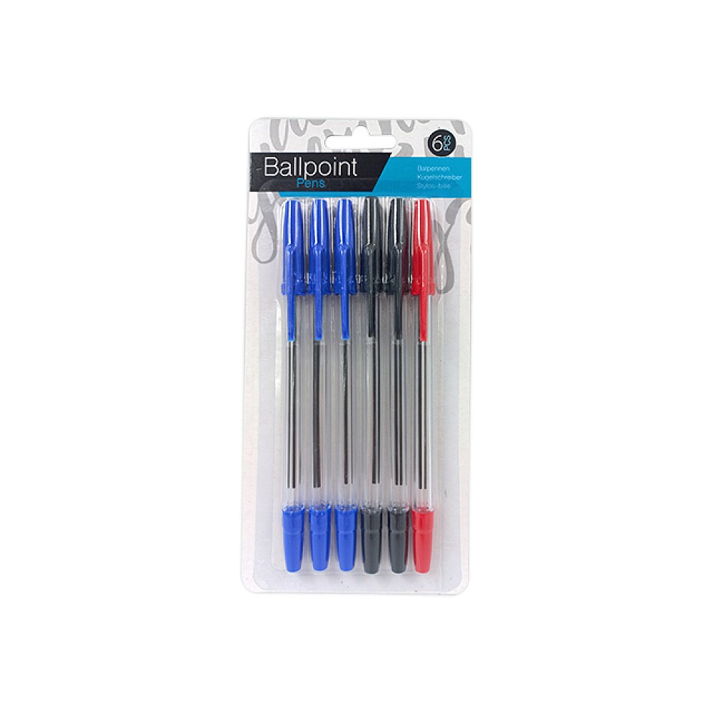 Set pixuri cu bila Free&Easy 6buc 15.6cm, blister