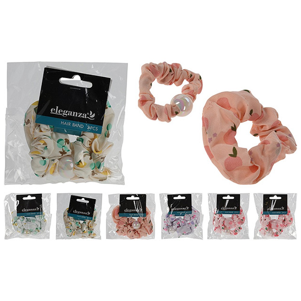 Set elastice pentru par Eleganza, 2buc. 10-8cm