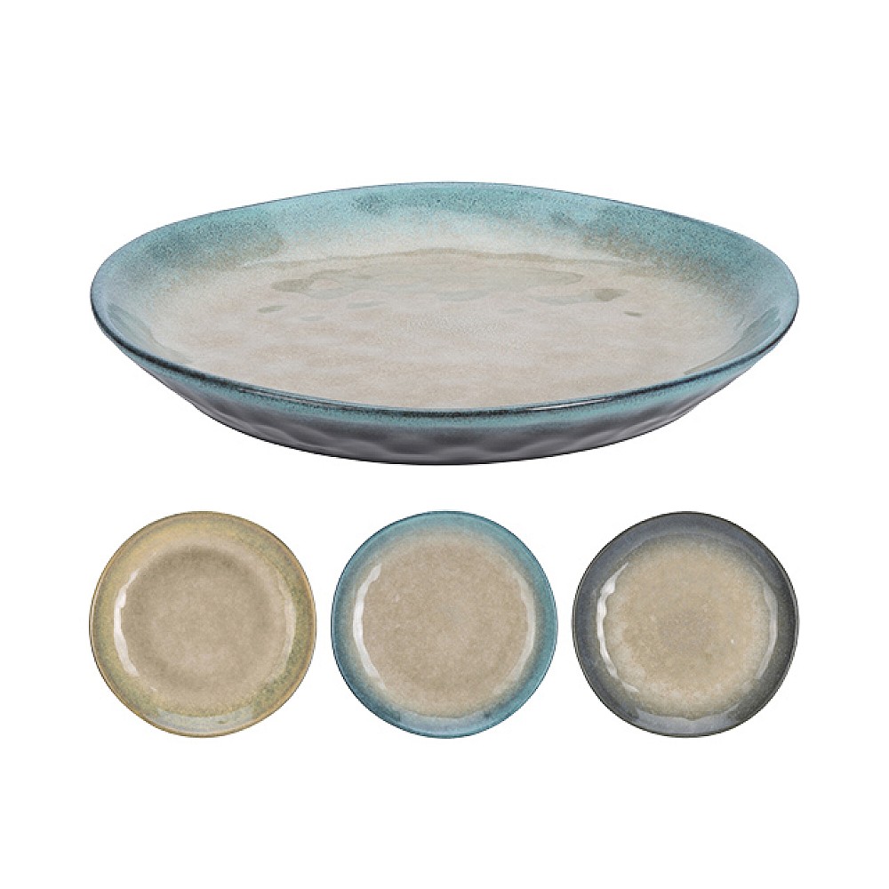 Farfurie de servire 27cm Reactiv Glaze, ceramica