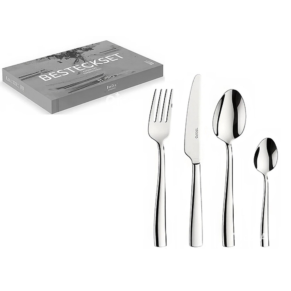 Set de tacamuri Pinti Villa 60buc, inox 18/10, gift box