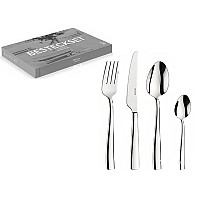 PINTI Set Tavolo 900 18/10 | 12 Cucchiai Da Tavola In Acciaio Inox | Posateria Per 12 Persone