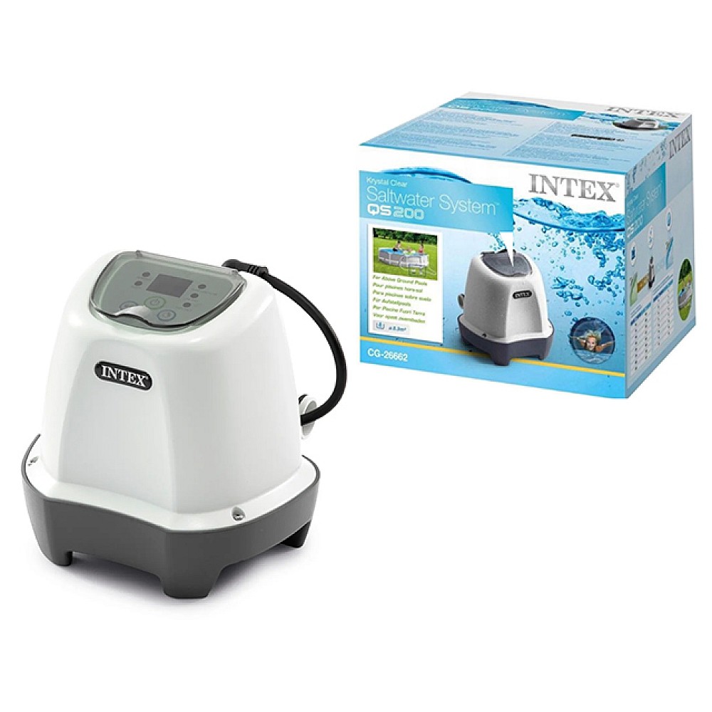 Generator de clor “Krystal Clear QS200” pentru piscine până la 8300L, 220-240V,cu temporizator