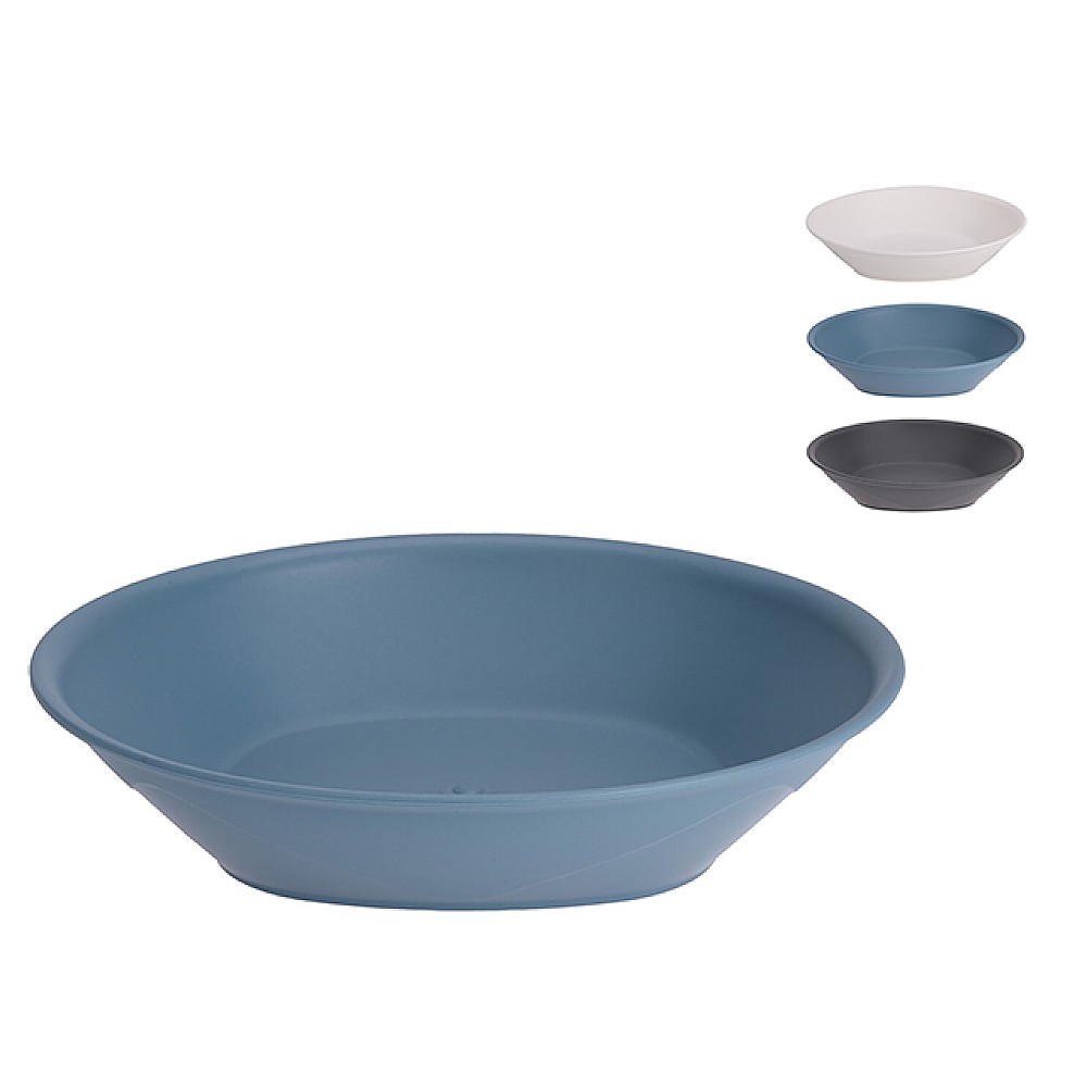 Set farfurii EH 4buc 18cm, adânci, din plastic