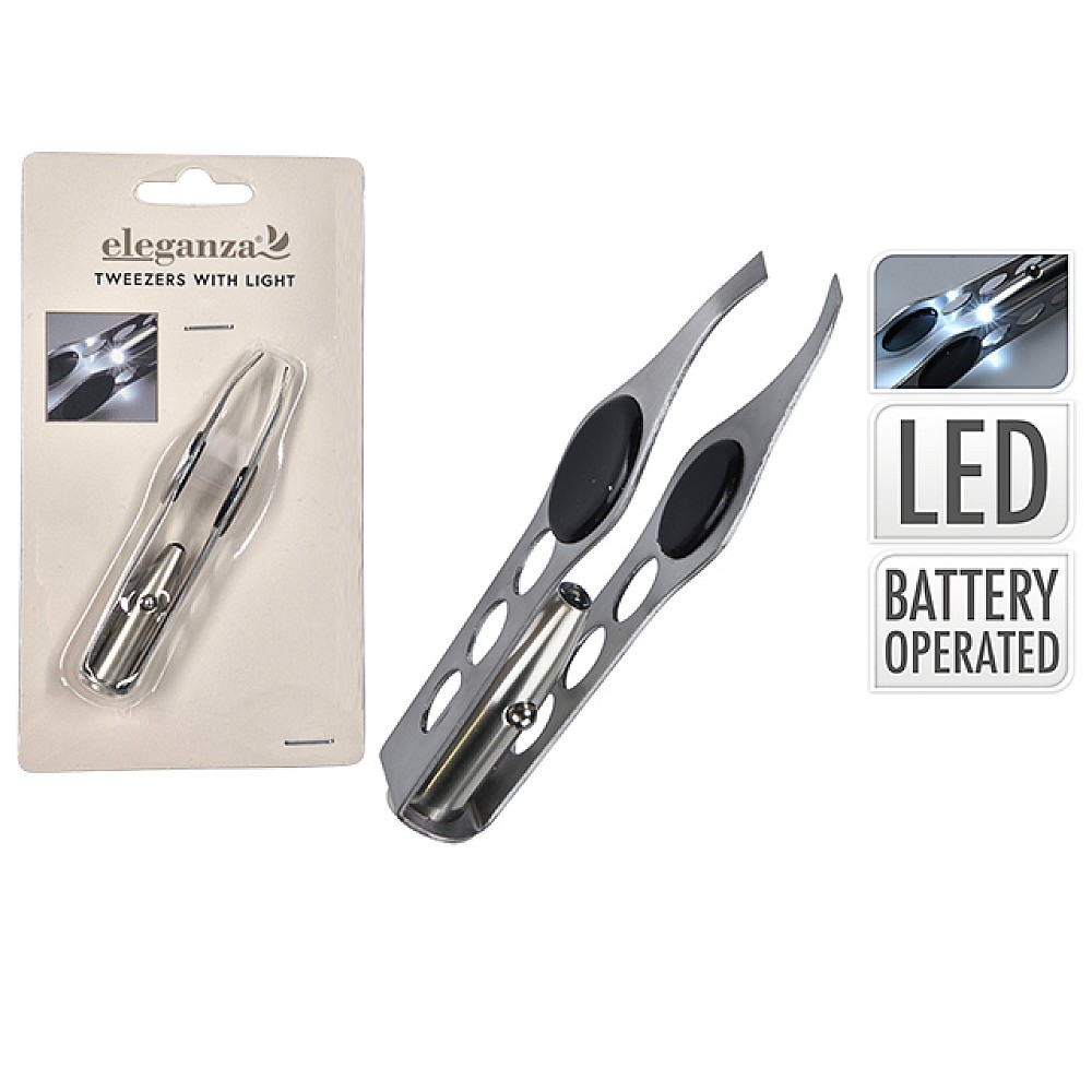 Penseta cu iluminat Eleganza 9 cm