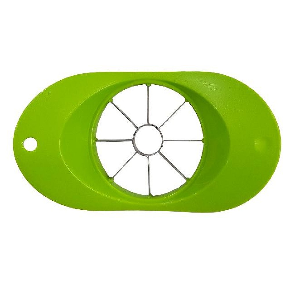 Cutit pentru felierea merelor 19X11cm, plastic/inox