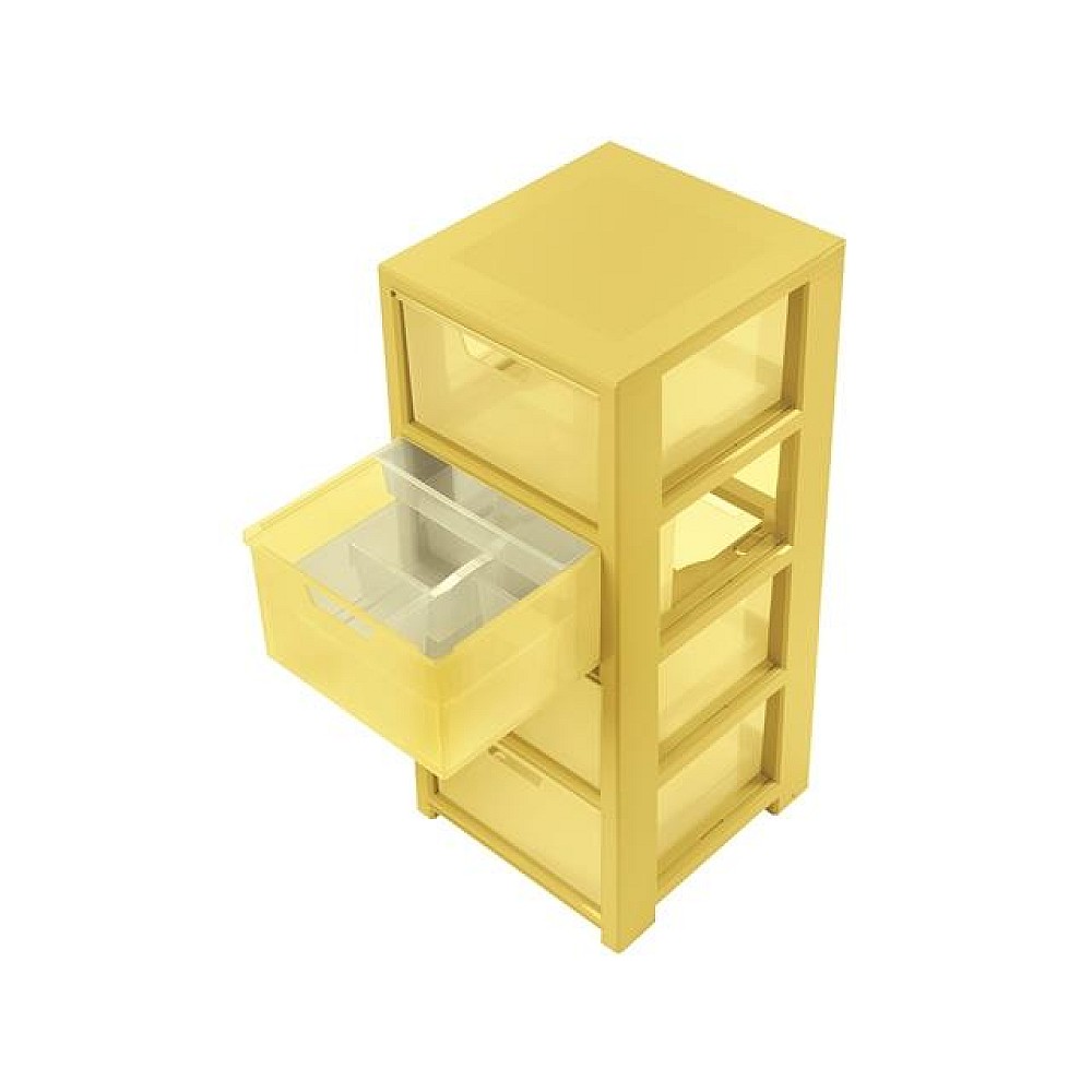 Dulap 4 sectiuni 35X35X75cm Tontarelli Linea, cu organizator