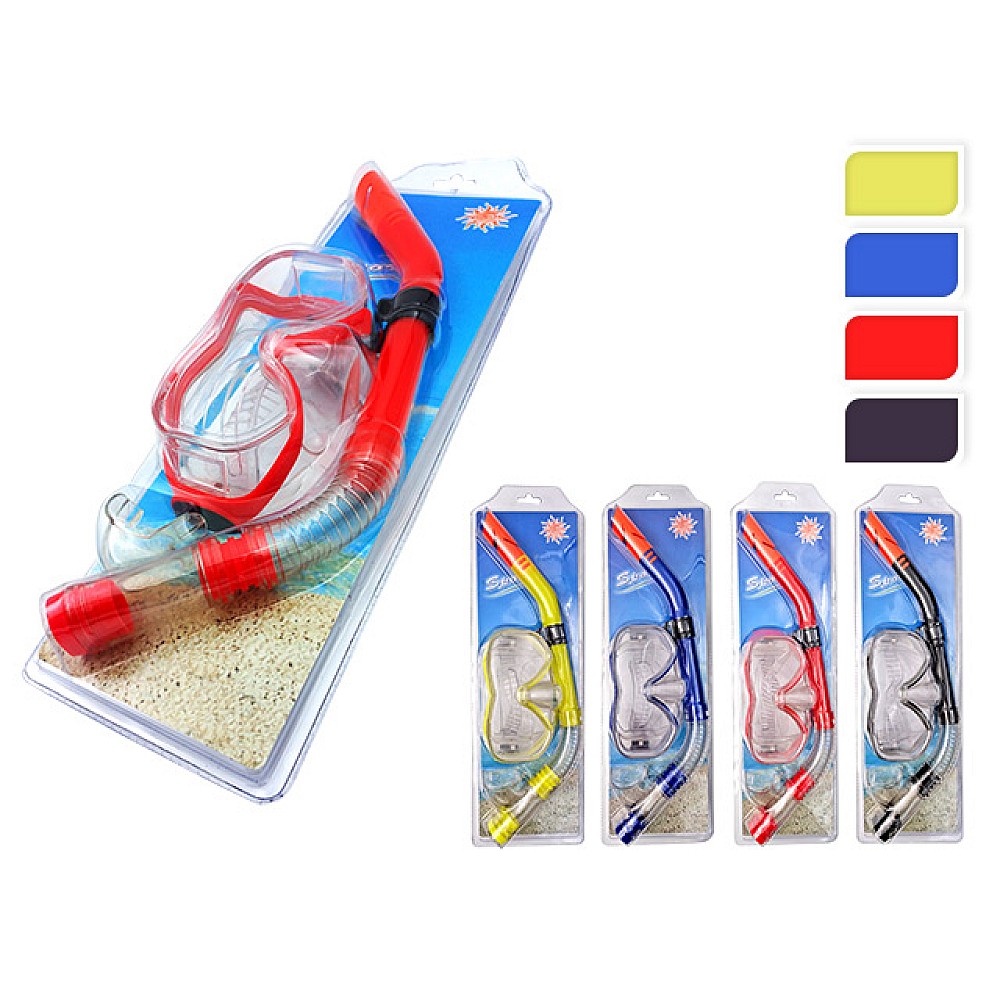 Masca si tub pentru inot