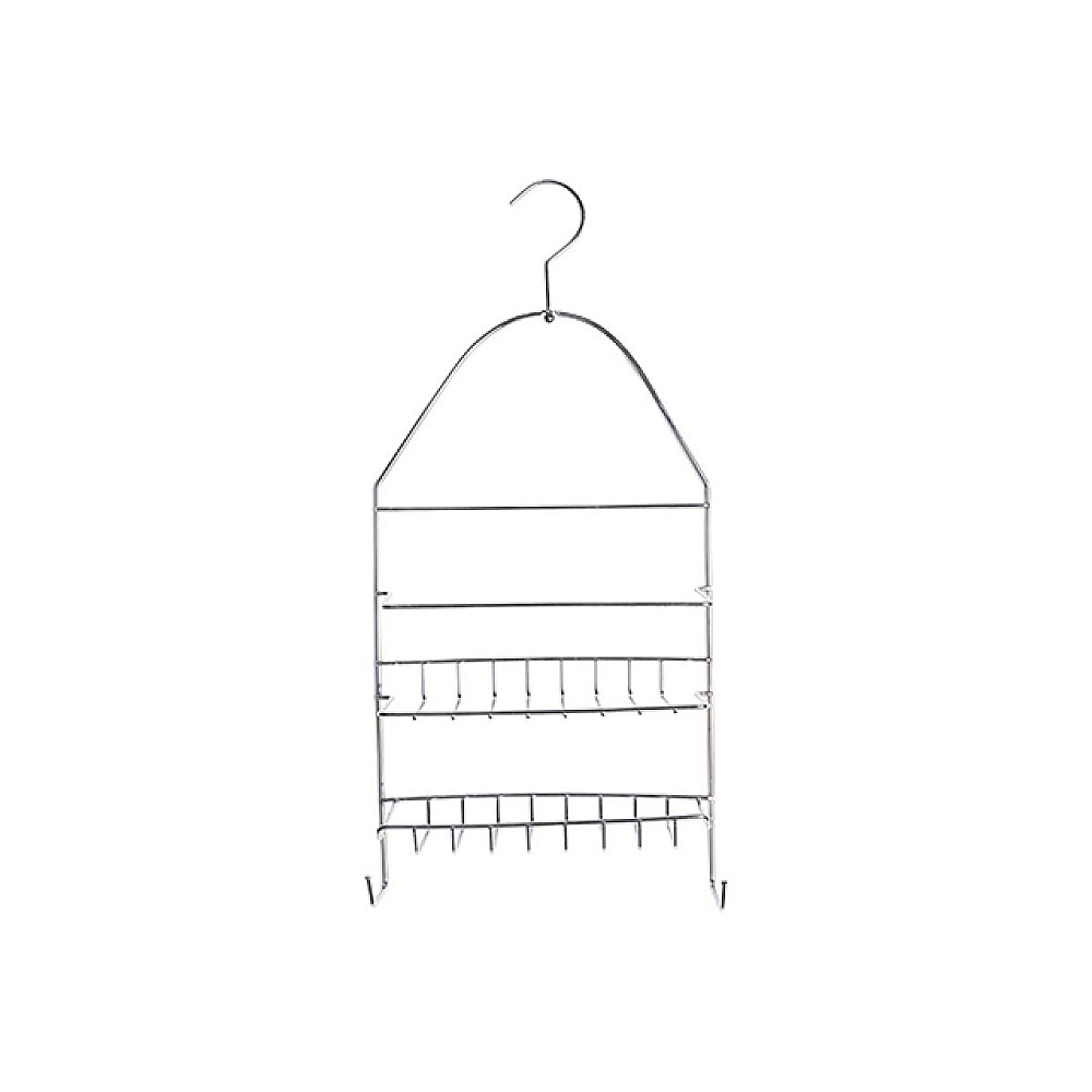 Raft de perete 2 nivele Tendance 23X46cm, metal
