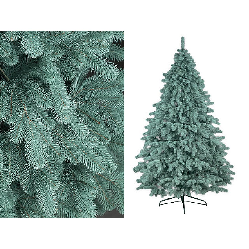 Brad artificial Kovalevskaia albastru, ace turnate, 210cm, 484ramuri