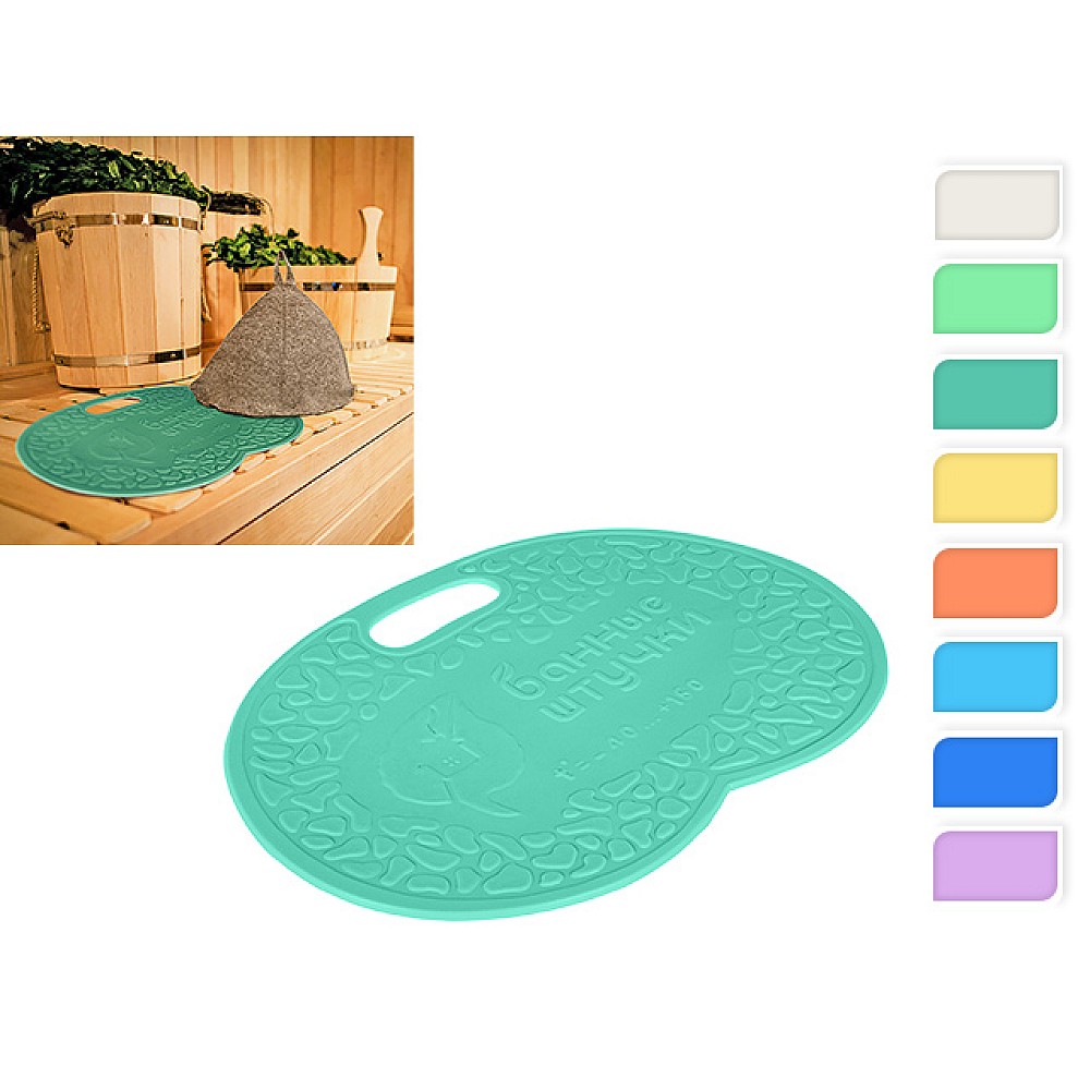 Covoras pentru baie BS 42X29cm, cu inscriptie, PPE