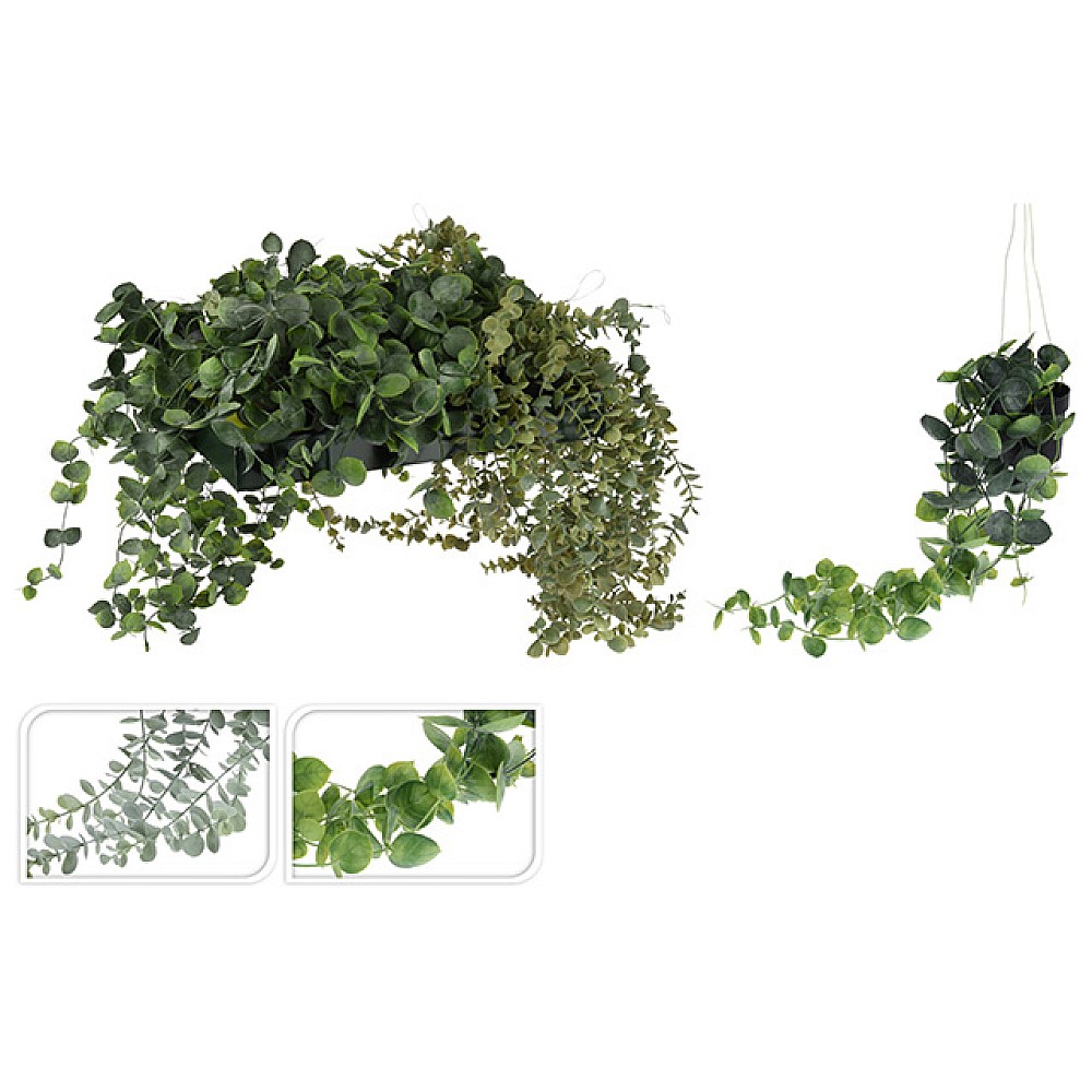 Floare artificiala cataratoare 56cm in ghiveci