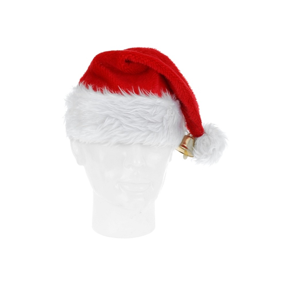 Caciula Mos Craciun 40cm cu clopotel Level Top