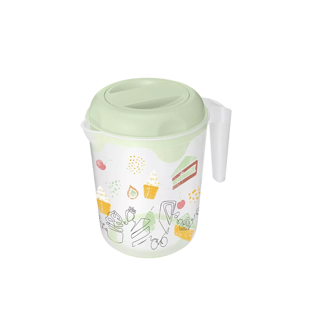 Ulcior pentru blender Phibo 2l, cu capac, verde