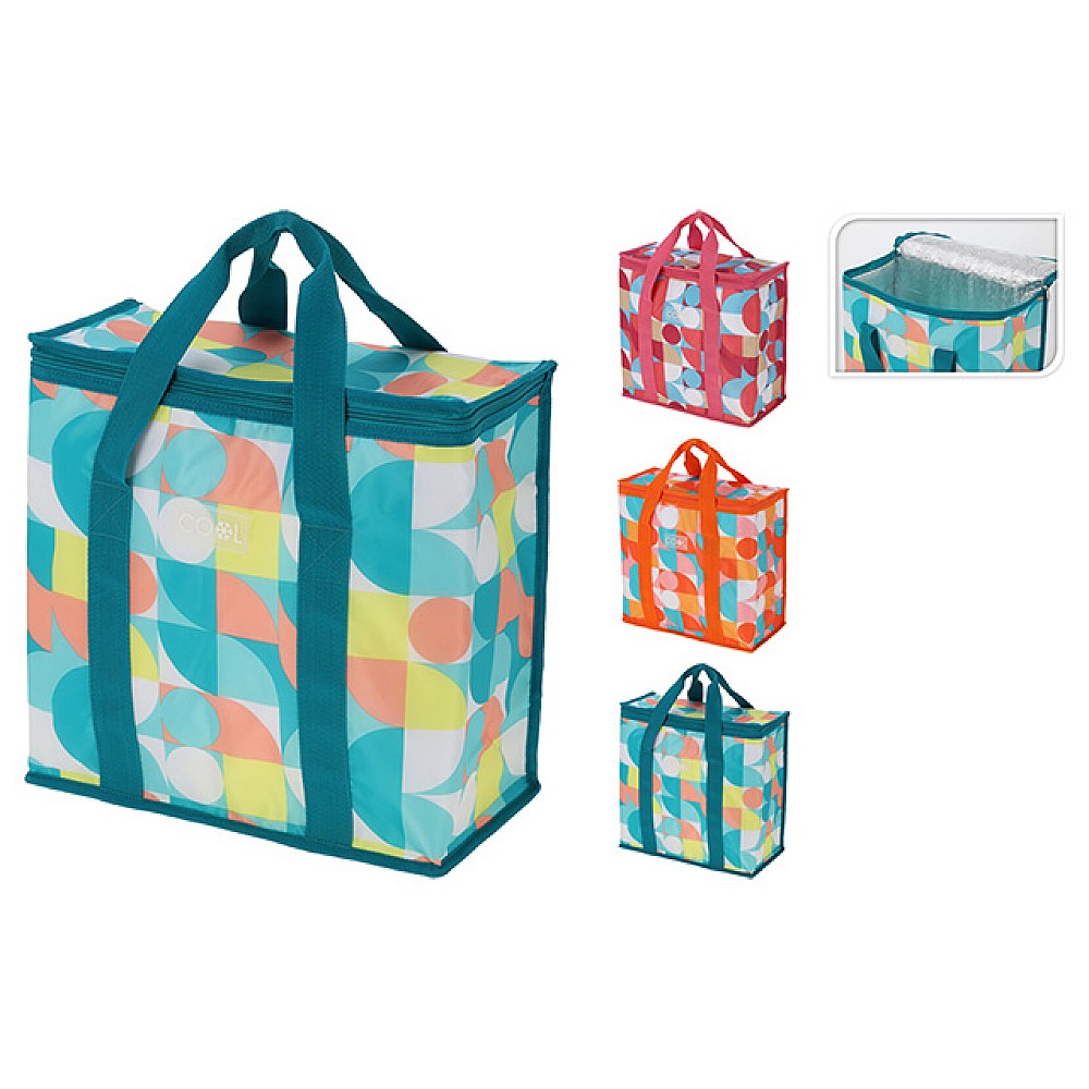 Geanta-frigorifica textila Retro 16 l 34X16X36 cm