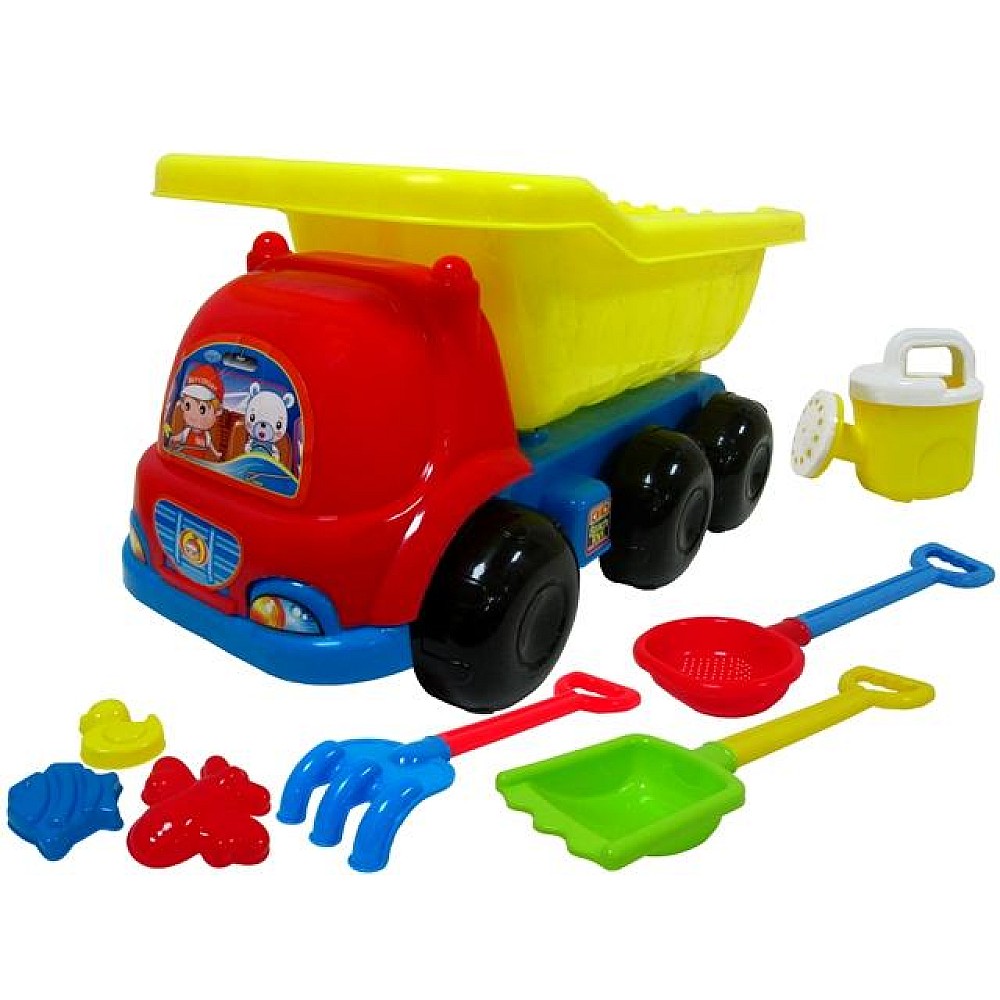 Set de jucarii pentru nisip in masina 8buc, 40X21cm