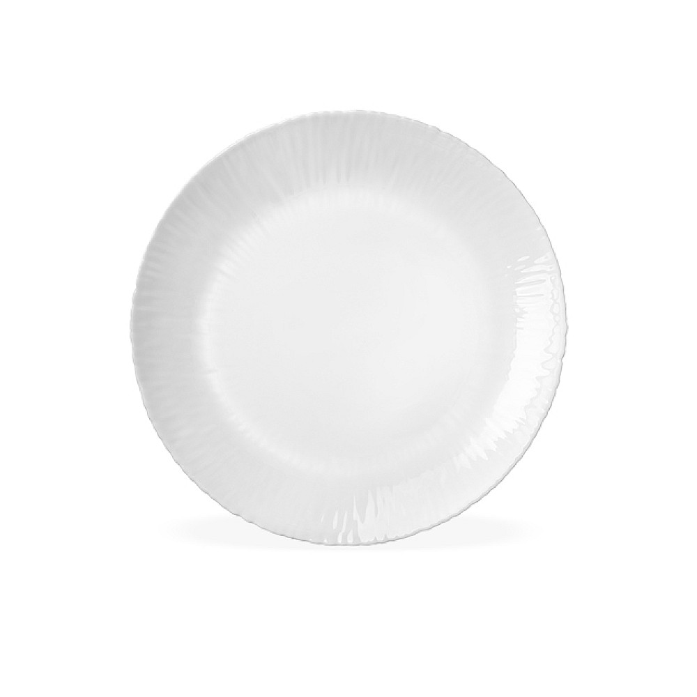 Farfurie de servire 27cm Coconut, sticla de opal