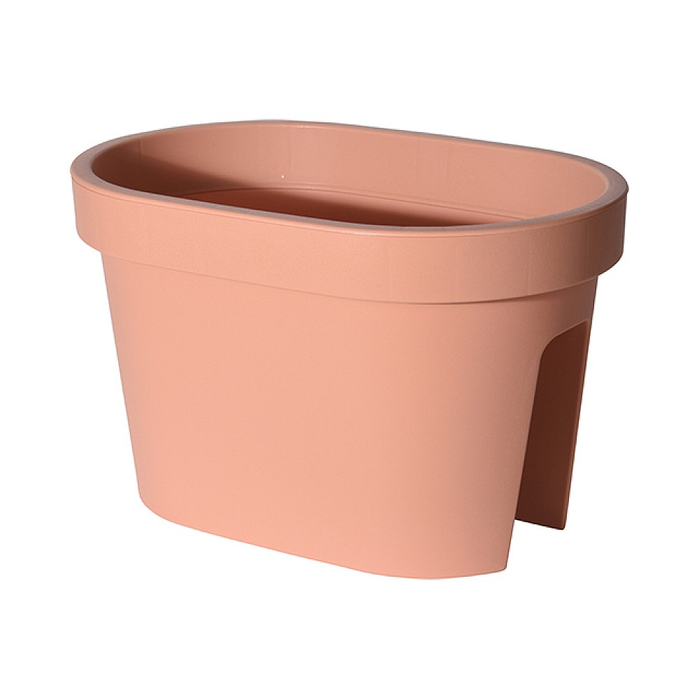 Ghiveci pentru balustrada 40X27X25cm, maro