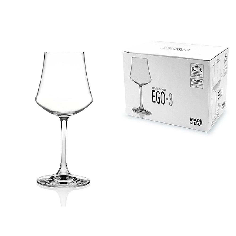 Set 6 pocale pentru vin Ego, 320ml