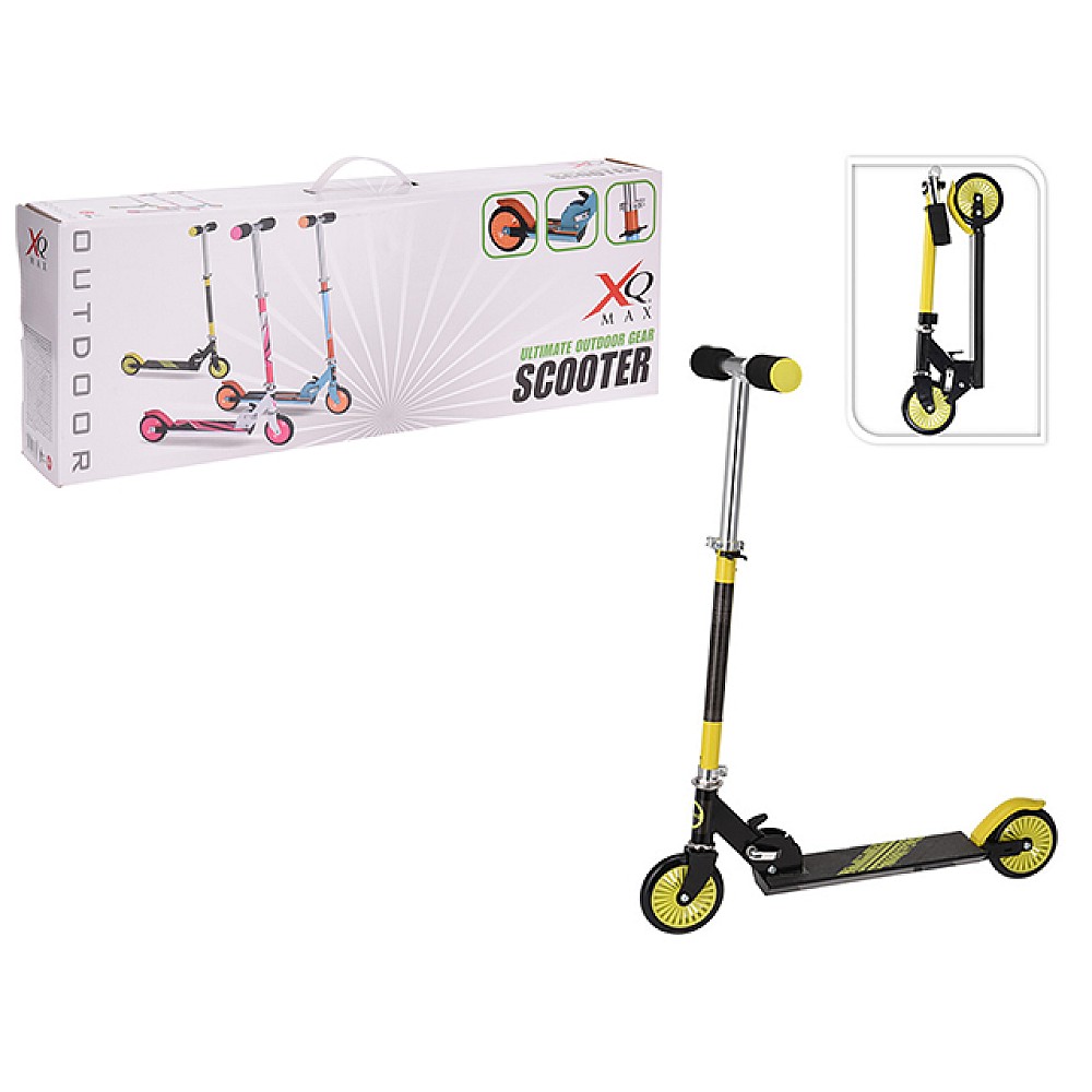Trotineta pliabila XQMax 30X9cm, max 50kg, negru