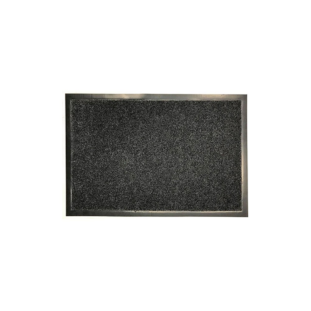 Covoras pentru antreu 60X80cm Luance, gri inchis,PVC/Poliester