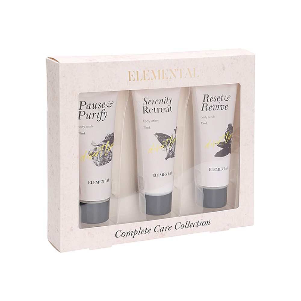 Set cadou Sunday 3buc: gel de dus, lotiune pentru corp si scrub