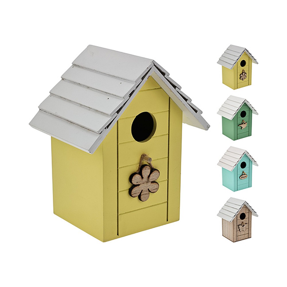 Casuta din lemn pentru pasari 14X11X17 см