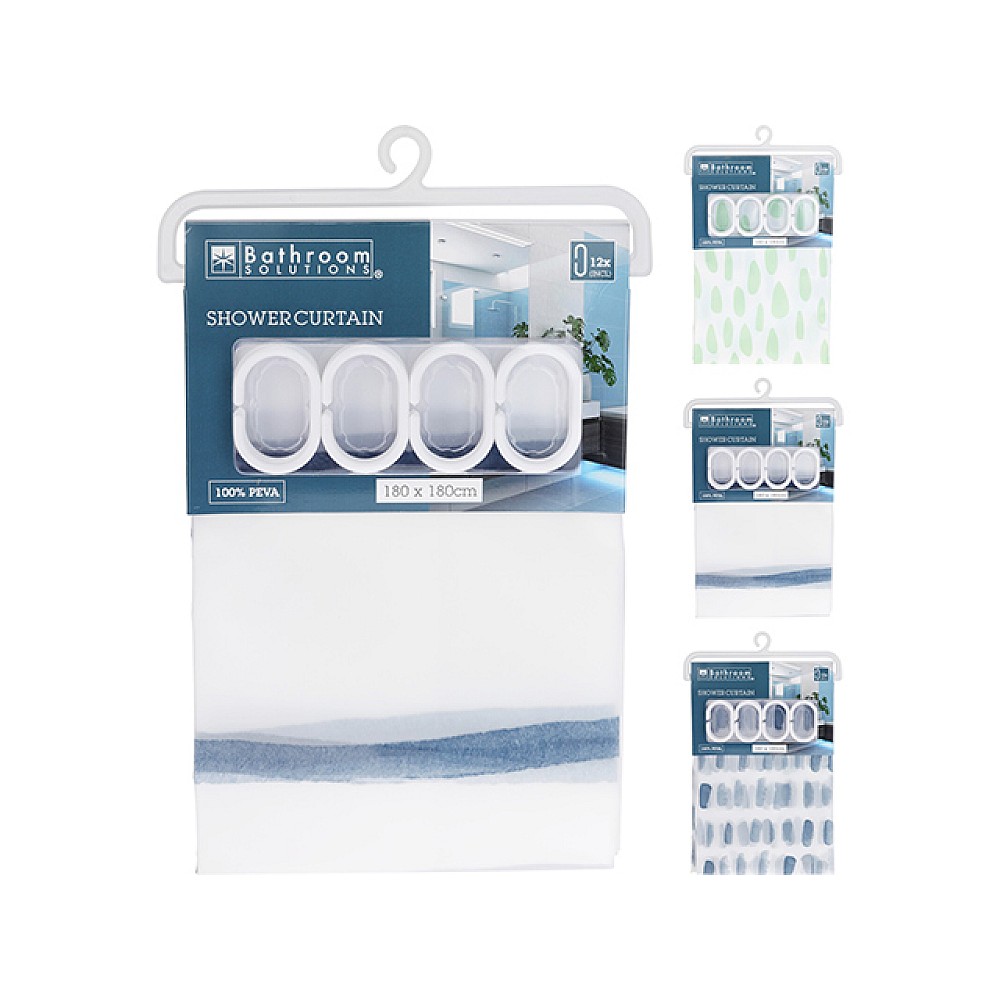 Perdea pentru dus 180X180 cm Bathroom, PEVA