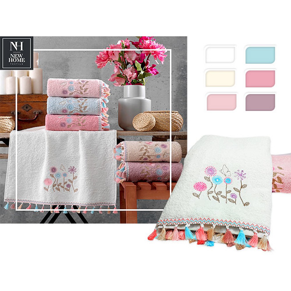 Prosop de baie 70X140cm NH Flower, bumbac