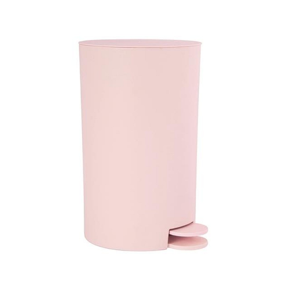 Cos pentru gunoi cu pedala MSV Osaki 3l, plastic, roz pal