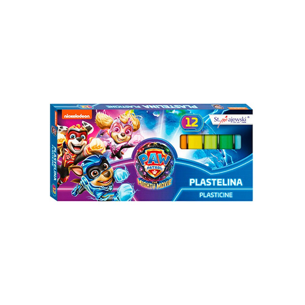 Plastelina Bambino Paw Patrol 12buc