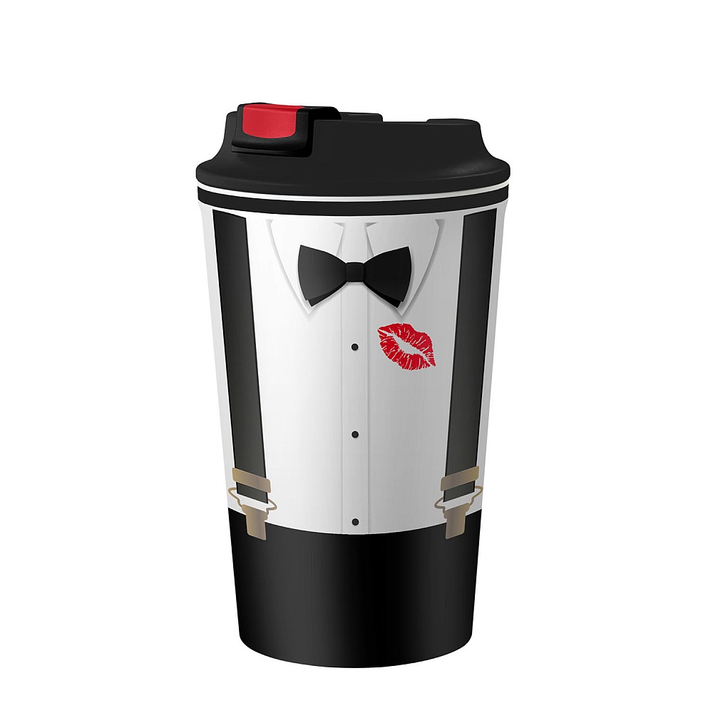 Termo pahar Phibo 350ml cu clapetă 
