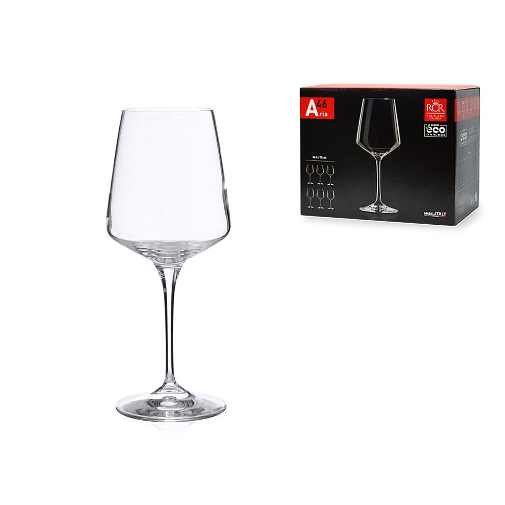 Set 6 pocale pentru vin Aria, 460ml