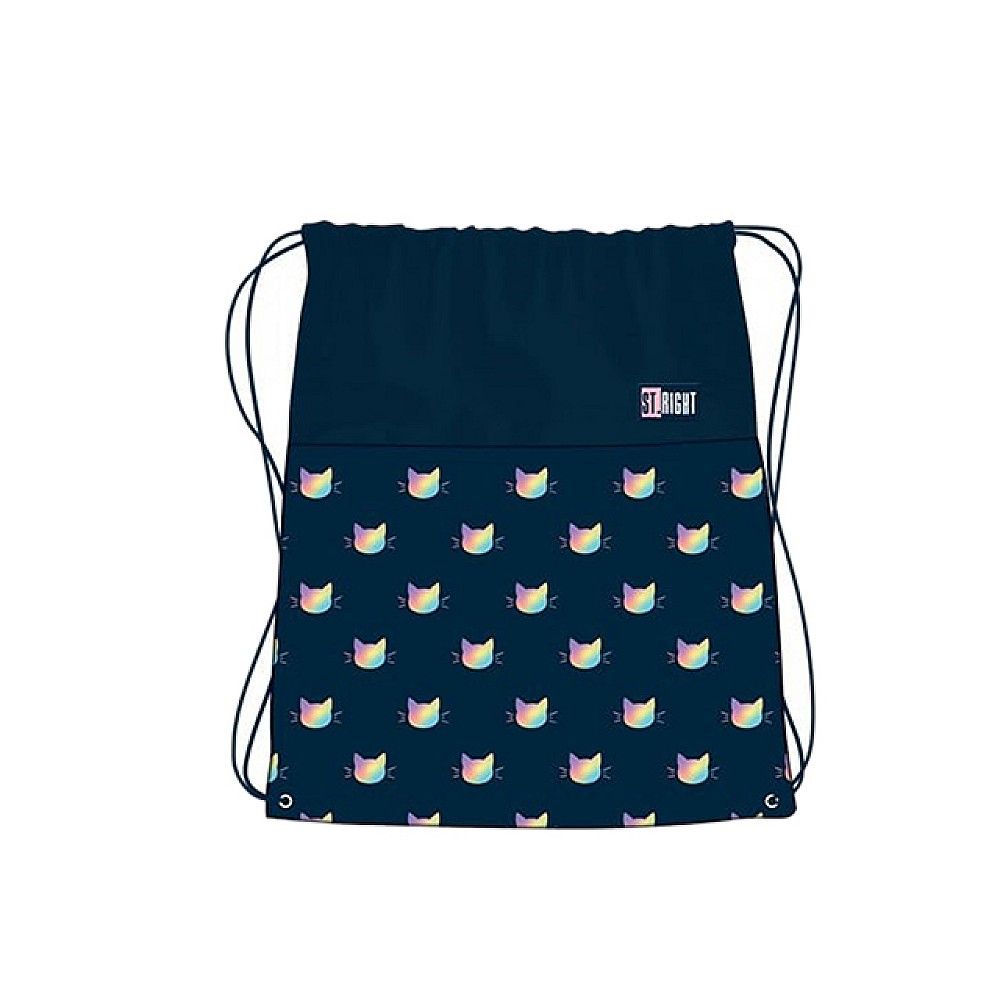 Geanta-rucsac pentru incaltaminte St.Right Rainbow Cats