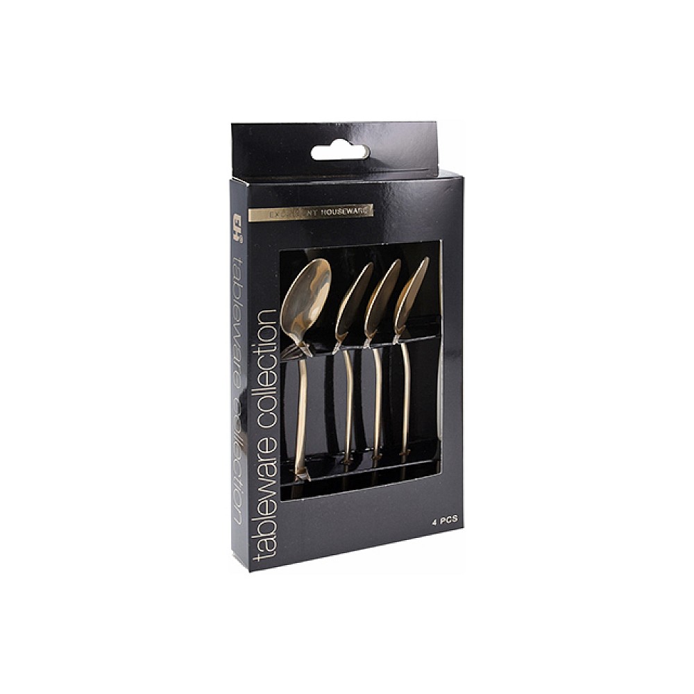 Set 4 lingurite pentru ceai EH, inox(430)