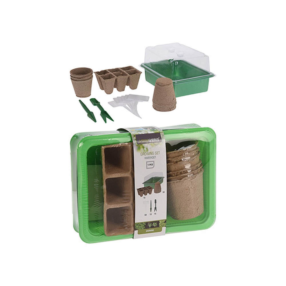 Set pentru plantarea plantelor de interior 16 unitati