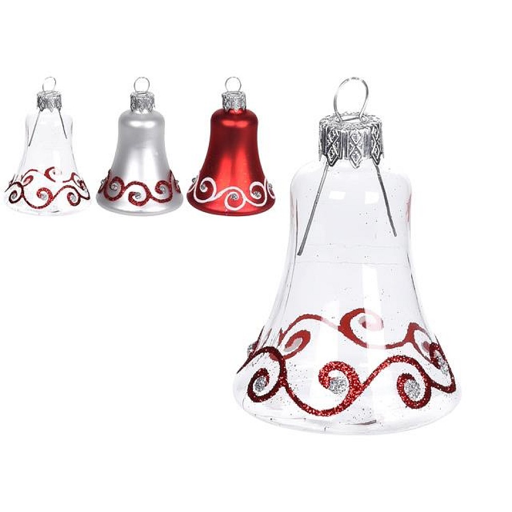 Decoratiune pentru brad din sticla 