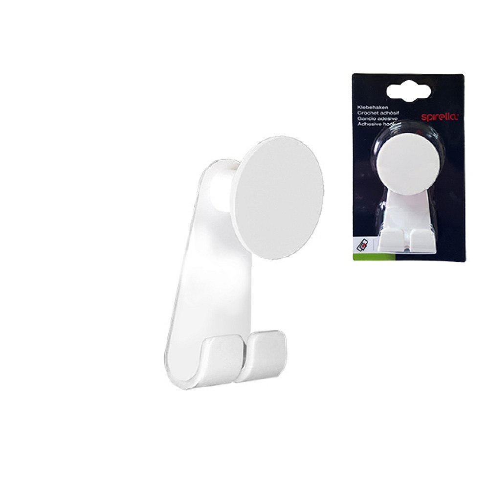 Cârlig autoadeziv Spirella Miss 4X8.6cm, din plastic