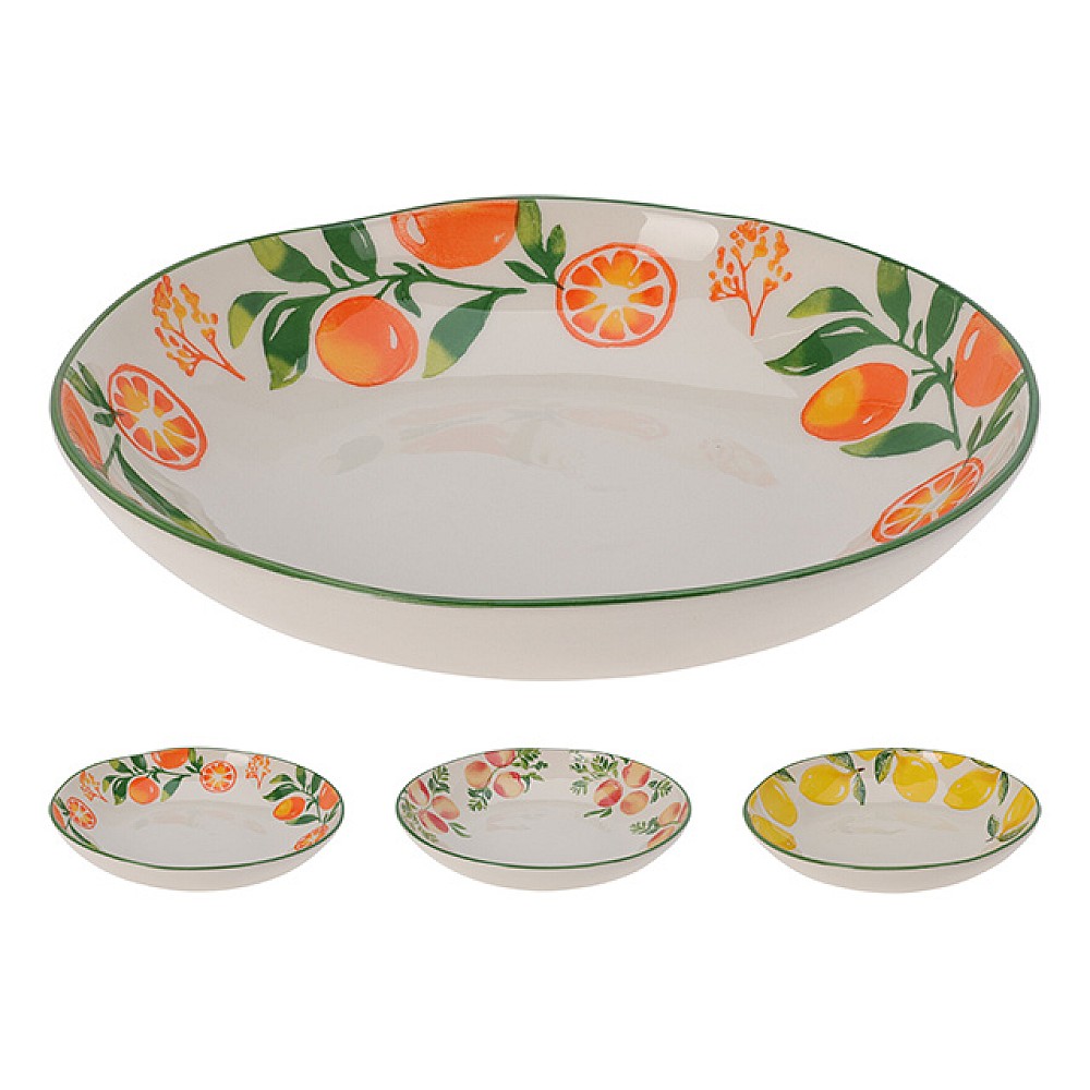 Salatieră 30cm SIAKI, Lamaii, Portocale, Piersici